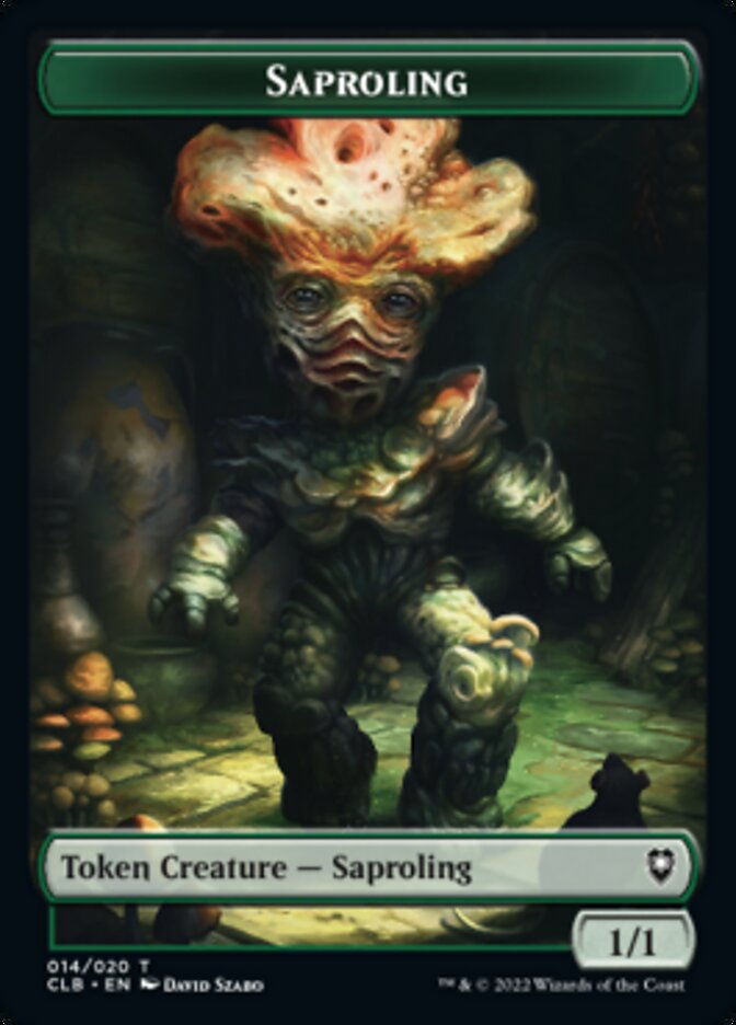 Saproling Token [Commander Legends: Battle for Baldur's Gate Tokens] | Spectrum Games