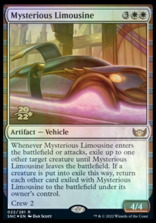 Mysterious Limousine [Streets of New Capenna Prerelease Promos] | Spectrum Games