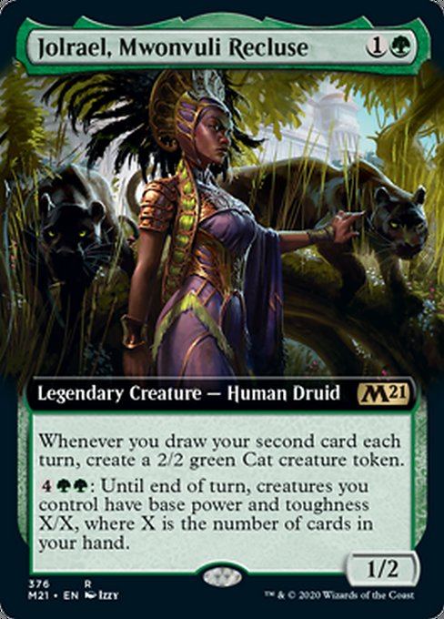 Jolrael, Mwonvuli Recluse (Extended Art) [Core Set 2021] | Spectrum Games