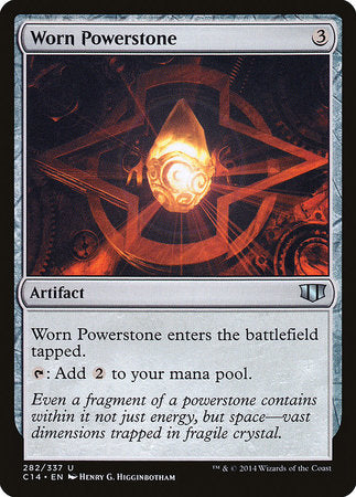 Worn Powerstone [Commander 2014] | Spectrum Games