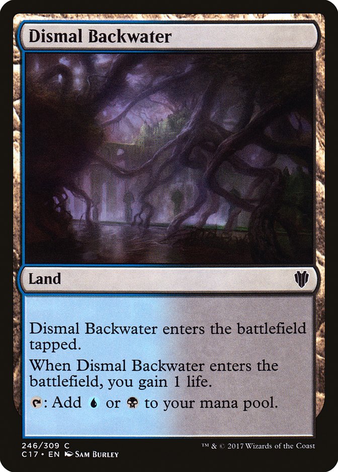 Dismal Backwater [Commander 2017] | Spectrum Games