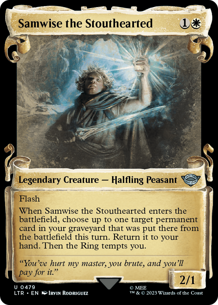 Samwise the Stouthearted [The Lord of the Rings: Tales of Middle-Earth Showcase Scrolls] | Spectrum Games