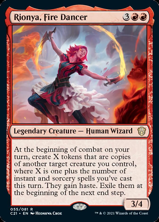 Rionya, Fire Dancer [Commander 2021] | Spectrum Games