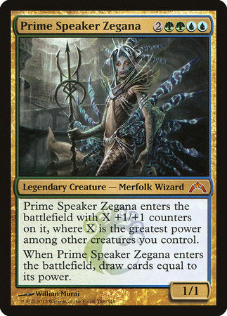 Prime Speaker Zegana [Gatecrash] | Spectrum Games