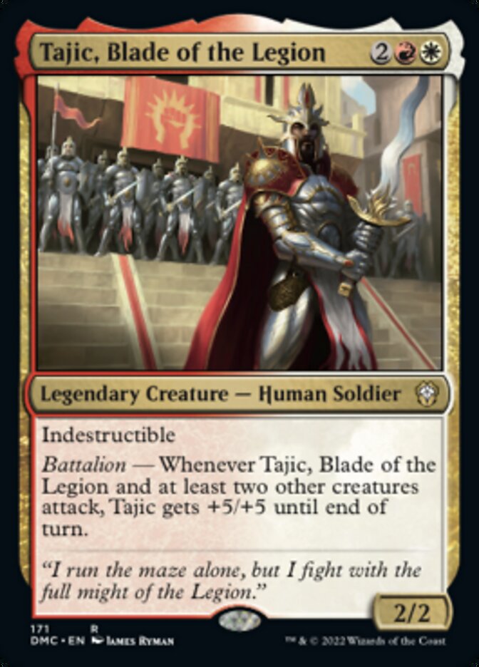 Tajic, Blade of the Legion [Dominaria United Commander] | Spectrum Games