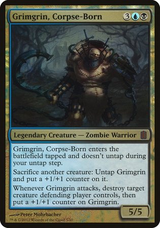 Grimgrin, Corpse-Born (Commander's Arsenal) [Commander's Arsenal Oversized] | Spectrum Games