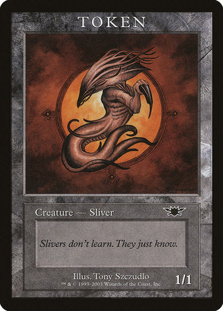 Sliver Token (Legions) [Magic Player Rewards 2003] | Spectrum Games
