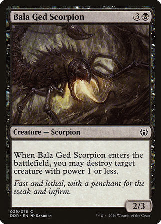 Bala Ged Scorpion [Duel Decks: Nissa vs. Ob Nixilis] | Spectrum Games