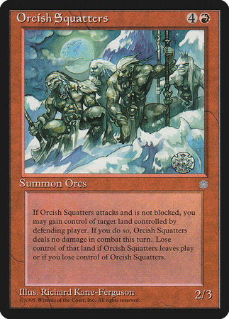 Orcish Squatters [Ice Age] | Spectrum Games