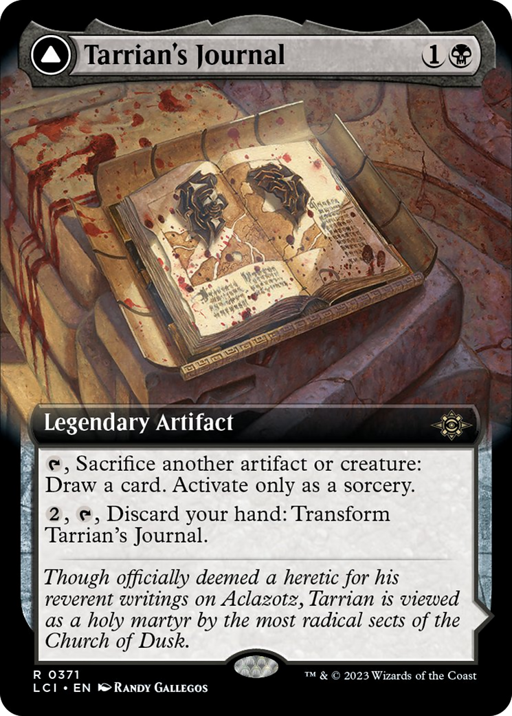 Tarrian's Journal // The Tomb of Aclazotz (Extended Art) [The Lost Caverns of Ixalan] | Spectrum Games
