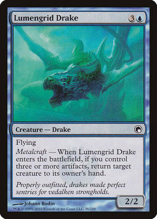 Lumengrid Drake [Scars of Mirrodin] | Spectrum Games