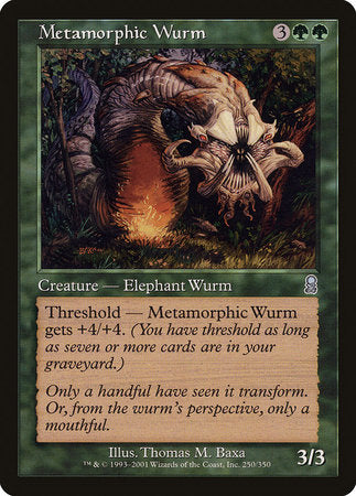 Metamorphic Wurm [Odyssey] | Spectrum Games