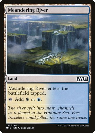 Meandering River [Core Set 2019] | Spectrum Games