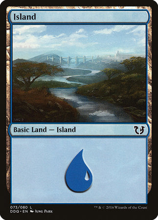 Island (73) [Duel Decks: Blessed vs. Cursed] | Spectrum Games