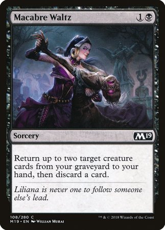 Macabre Waltz [Core Set 2019] | Spectrum Games