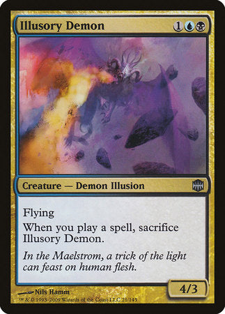 Illusory Demon [Alara Reborn] | Spectrum Games