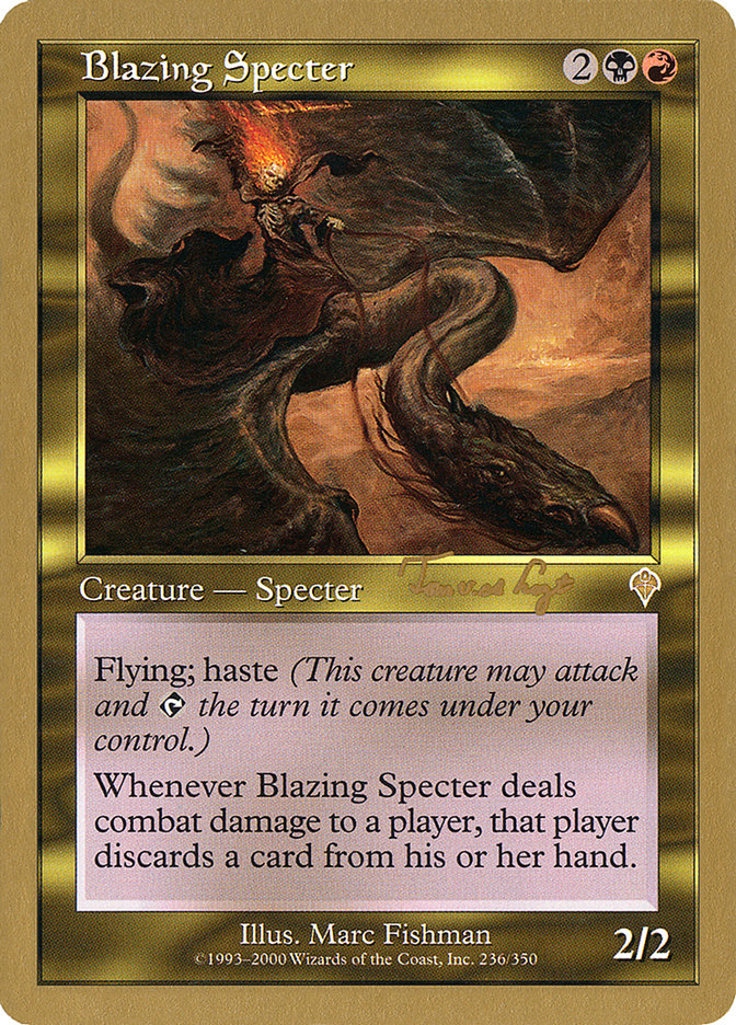Blazing Specter (Tom van de Logt) [World Championship Decks 2001] | Spectrum Games