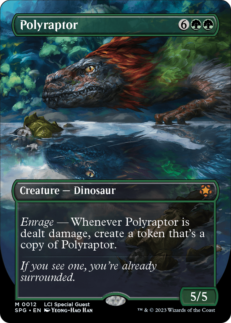 Polyraptor (Borderless) [The Lost Caverns of Ixalan Special Guests] | Spectrum Games