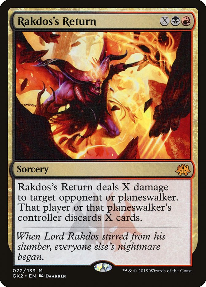 Rakdos's Return [Ravnica Allegiance Guild Kit] | Spectrum Games