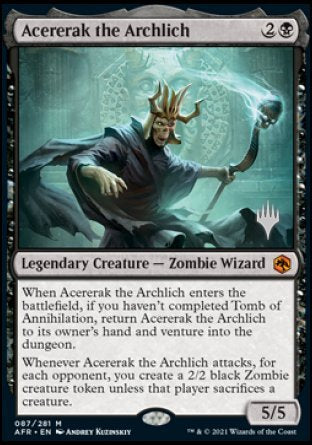 Acererak the Archlich (Promo Pack) [Dungeons & Dragons: Adventures in the Forgotten Realms Promos] | Spectrum Games
