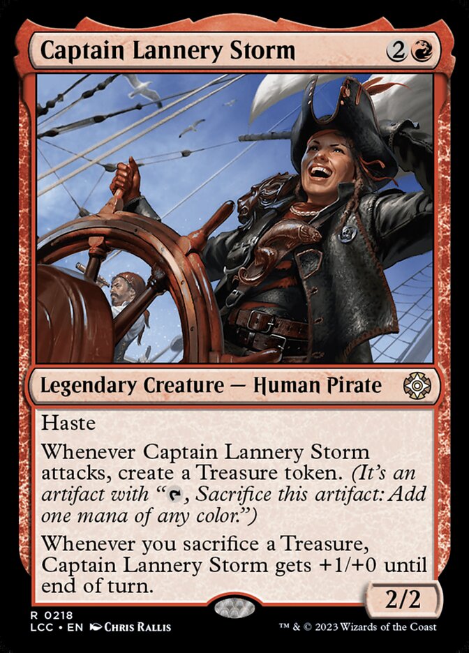 Captain Lannery Storm [The Lost Caverns of Ixalan Commander] | Spectrum Games