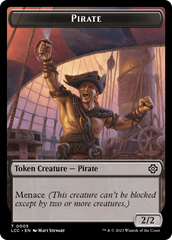 City's Blessing // Pirate (0005) Double-Sided Token [The Lost Caverns of Ixalan Commander Tokens] | Spectrum Games