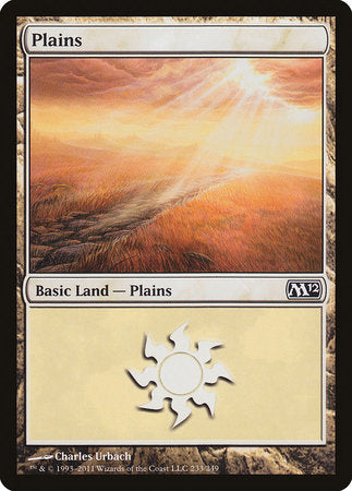 Plains (233) [Magic 2012] | Spectrum Games