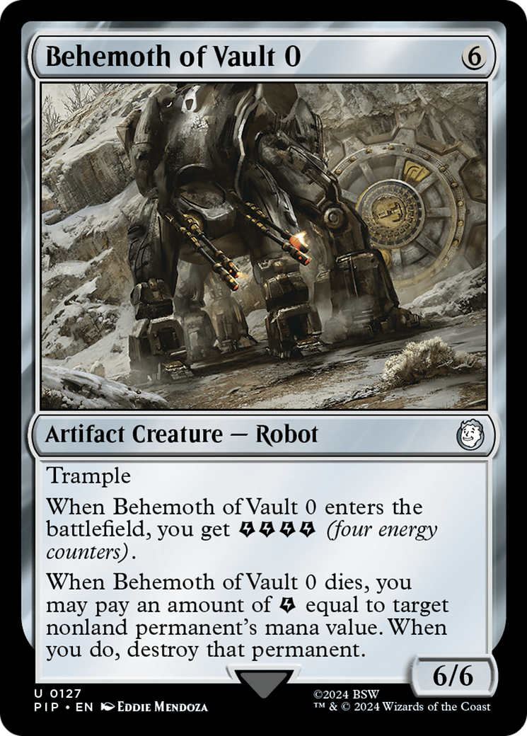 Behemoth of Vault 0 [Fallout] | Spectrum Games