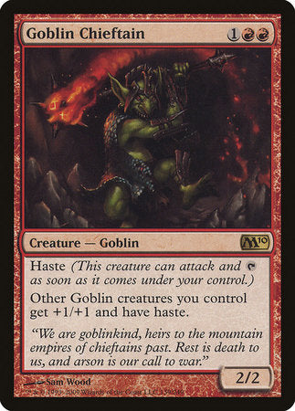 Goblin Chieftain [Magic 2010] | Spectrum Games