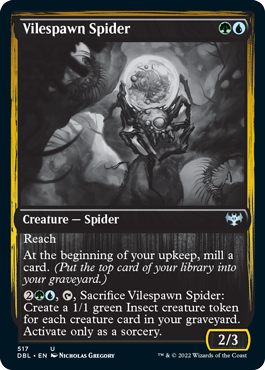 Vilespawn Spider [Innistrad: Double Feature] | Spectrum Games