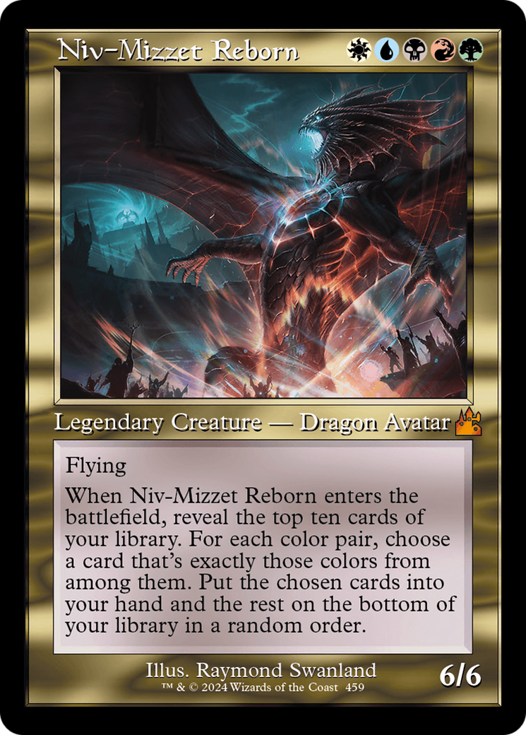 Niv-Mizzet Reborn (Retro Frame) [Ravnica Remastered] | Spectrum Games