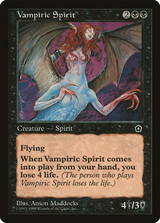 Vampiric Spirit [Portal Second Age] | Spectrum Games