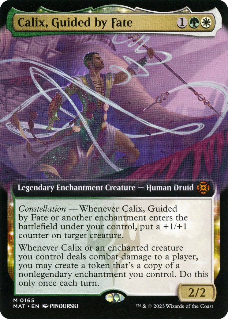 Calix, Guided by Fate (Extended Art) [March of the Machine: The Aftermath] | Spectrum Games