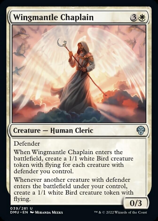 Wingmantle Chaplain [Dominaria United] | Spectrum Games