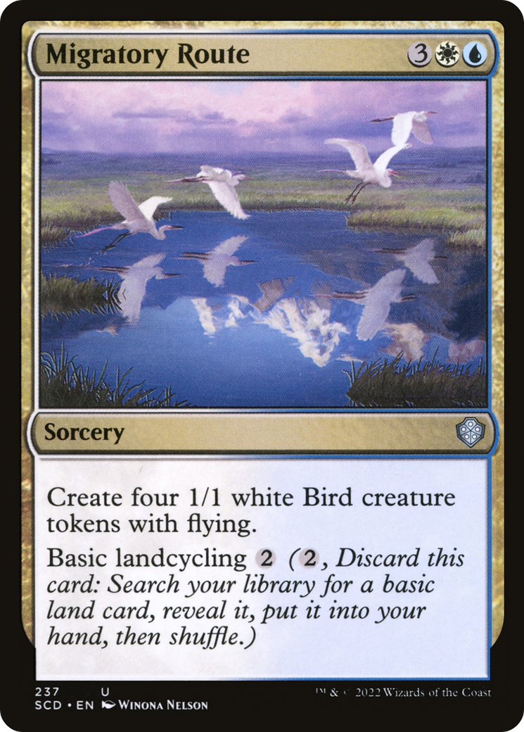 Migratory Route [Starter Commander Decks] | Spectrum Games