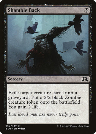 Shamble Back [Shadows over Innistrad] | Spectrum Games