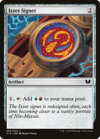 Izzet Signet [Commander 2015] | Spectrum Games