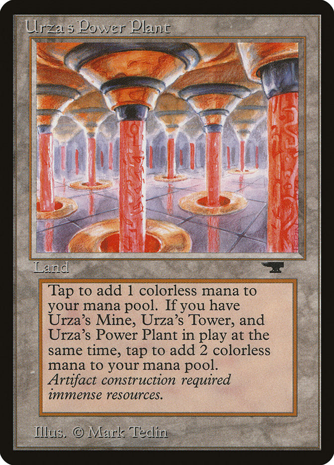 Urza's Power Plant (Red Columns) [Antiquities] | Spectrum Games
