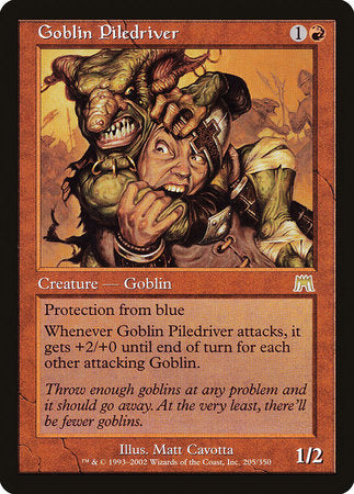 Goblin Piledriver [Onslaught] | Spectrum Games