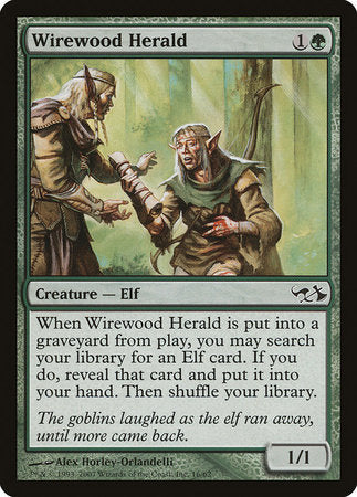 Wirewood Herald [Duel Decks: Elves vs. Goblins] | Spectrum Games