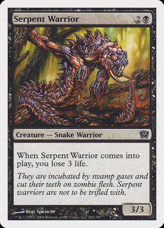 Serpent Warrior [Ninth Edition] | Spectrum Games