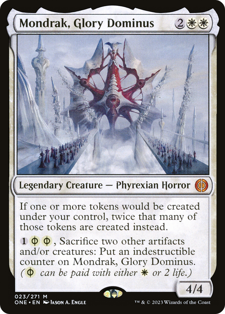 Mondrak, Glory Dominus [Phyrexia: All Will Be One] | Spectrum Games