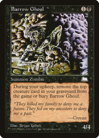 Barrow Ghoul [Weatherlight] | Spectrum Games