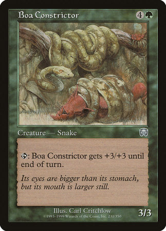 Boa Constrictor [Mercadian Masques] | Spectrum Games