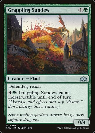 Grappling Sundew [Guilds of Ravnica] | Spectrum Games