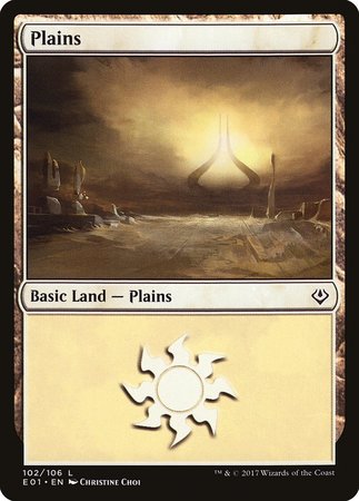 Plains (102) [Archenemy: Nicol Bolas] | Spectrum Games