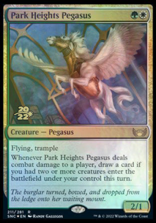 Park Heights Pegasus [Streets of New Capenna Prerelease Promos] | Spectrum Games