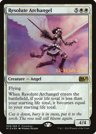 Resolute Archangel [Magic 2015 Promos] | Spectrum Games