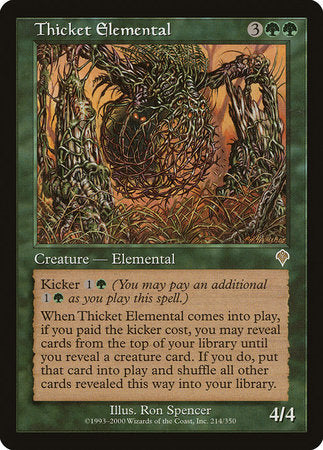 Thicket Elemental [Invasion] | Spectrum Games