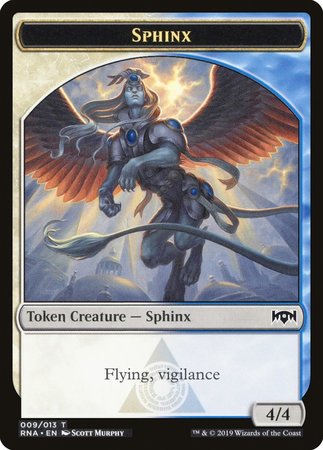 Sphinx Token [Ravnica Allegiance Tokens] | Spectrum Games